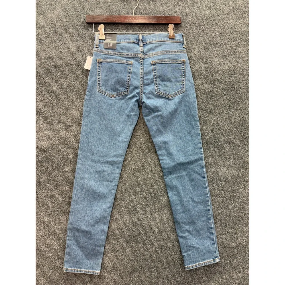 Gap Stretch Skinny Jeans Boys 12 Blue Denim Casual School Wear NEW